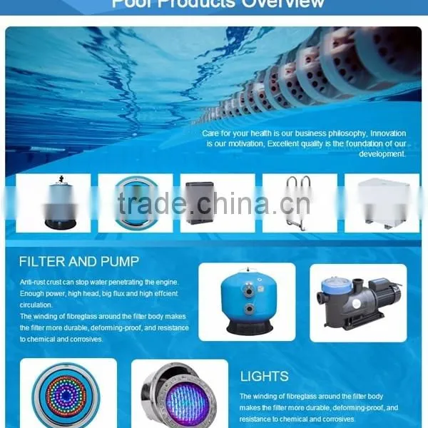 12 Years Full Set Concrete and Vinyl Swimming Pool Equipment and Supplies photo-4