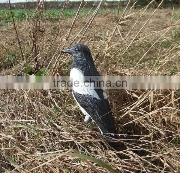 Full Body Flocked Magpie Decoy With Stake photo-4
