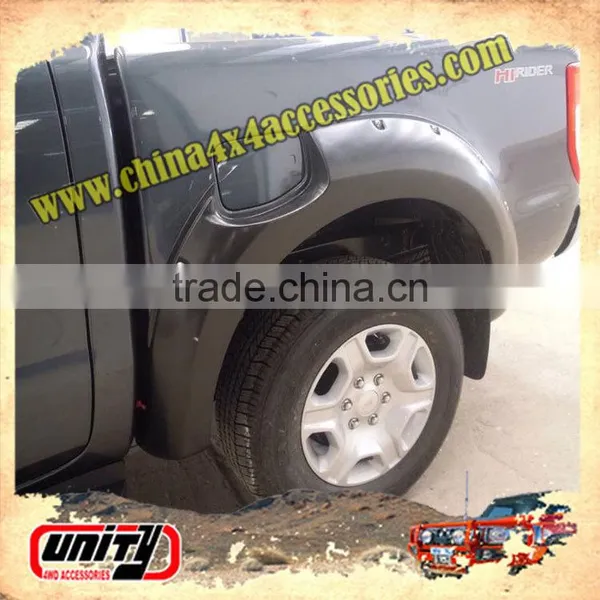 4 DOOR OFF-ROAD RANGER T6 ABS FENDER FLARES WHEEL ARCH (Fits: Ranger) photo-5