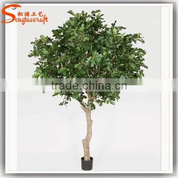 Landscaping Artificial Ficus Leaves for Decoration photo-2