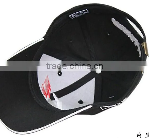 Baseball Caps Wholesale 3D Embroidery Black Baseball Cap Hat Motorcycle Racing Cap Sport Baseball Cap For Men photo-4