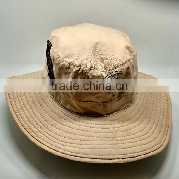 Custom Fashion High Quality Printed Bucket Hat With Mesh Panels photo-4