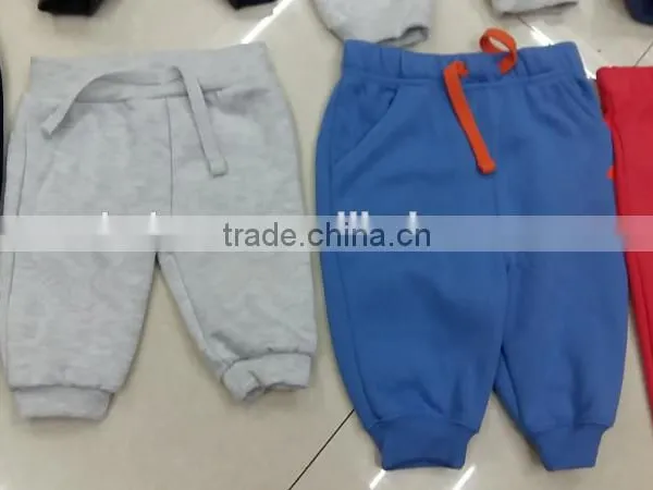High Quality Garments Kids Fleece Harem Pants Stock Lots photo-4