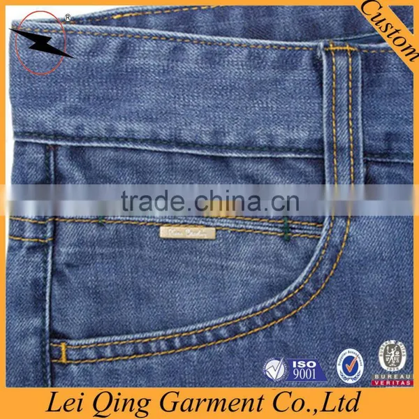Blue Solid Mens Jeans Pants Stock Lot photo-3