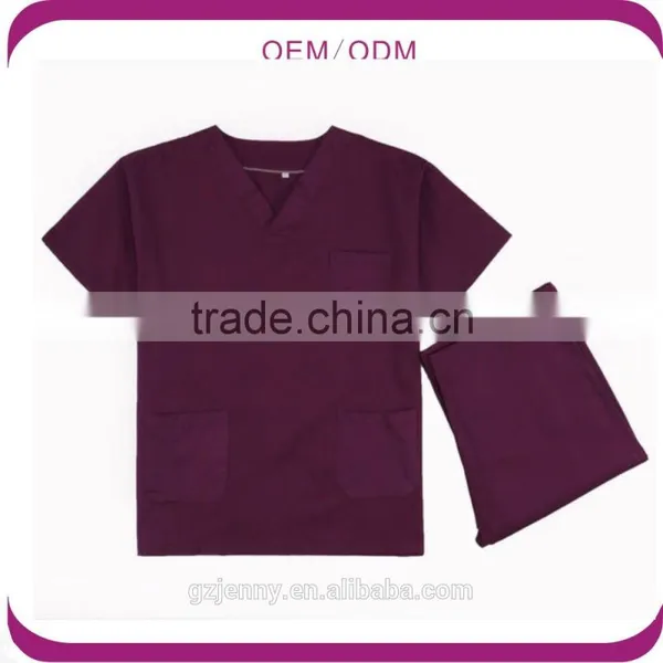 2016 Nurse Top Set Hospital Medical Scrubs Uniform photo-2