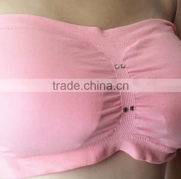 Seamless Fashion Girl Tube Top photo-2