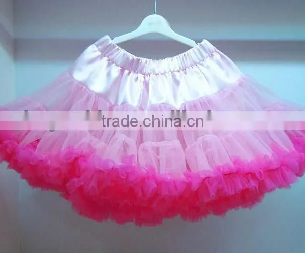 2014Hot Sale!Multicolors Lovely Baby Girls Fluffy Chiffon Pettiskirts Fashion Girl's Multi Colors Pettiskirts photo-3