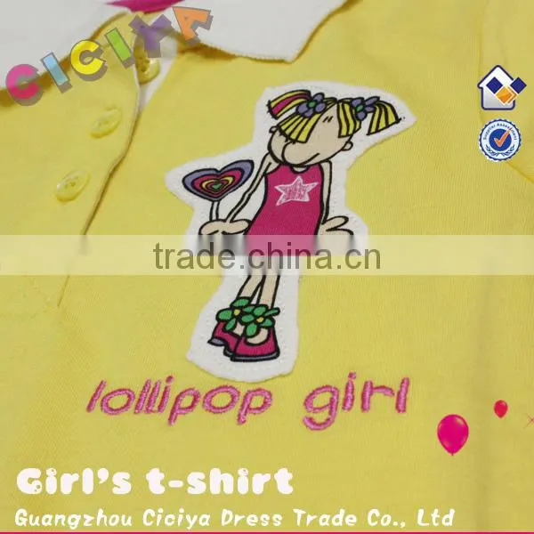 OEM Design Cute Girl Polo Tshirt photo-2