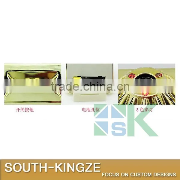 Silver/Gold Asia Buddihism Lightable Cubid Square Base Mobile Phone Display Stand photo-6