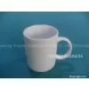 Stoneware White Color 11 oz Drink Mugs
