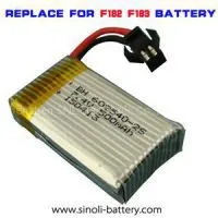 DFD F182 F183 Quadcopter Li-Polymer Battery 7.4v 500mah H8C 602540