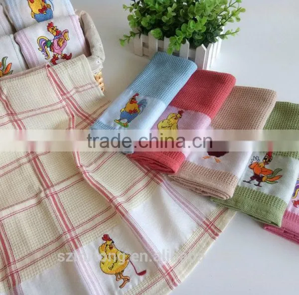 100% Cotton High Quality Health Print Kitchen Towel And Tea Towel photo-2