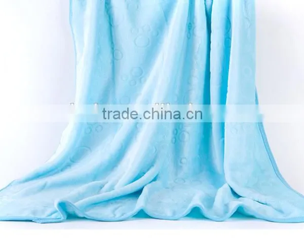 Coral Fleece Flannel Fleece Baby Blanket photo-2