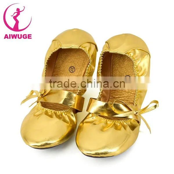 Daydance Belly Ballet Dance Shoes Cheap Foldable Flat Shoes photo-3