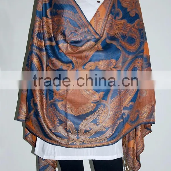 2017 Indian Women's Rajasthani Ladies Pashmian Stole, Dupatta,Shawl photo-2