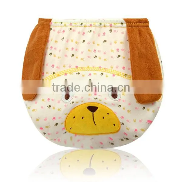 3 Layers Cartoon Faces Newborn Baby Training Pants Pure Cotton Baby Cloth Diaper Nappy photo-4