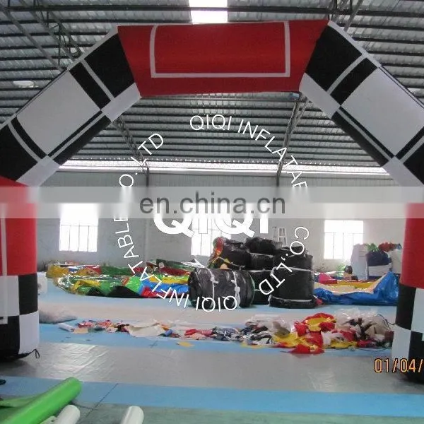 Cream-coloured Car Advertising Inflatable Arch in Service Equipment photo-4