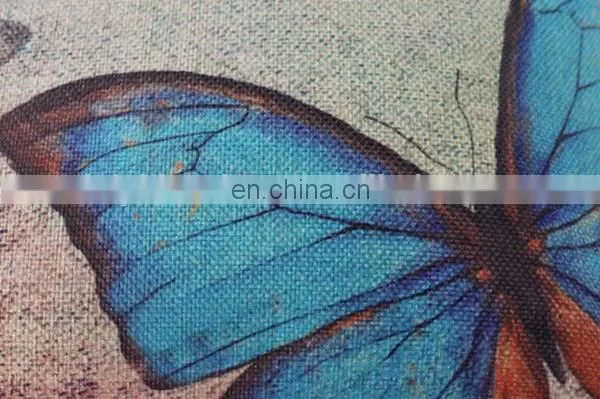 Fashion Cheap Decorative Throw Pillow Cover Custom Digital Printed Latest Design Linen Cushion Cover photo-2
