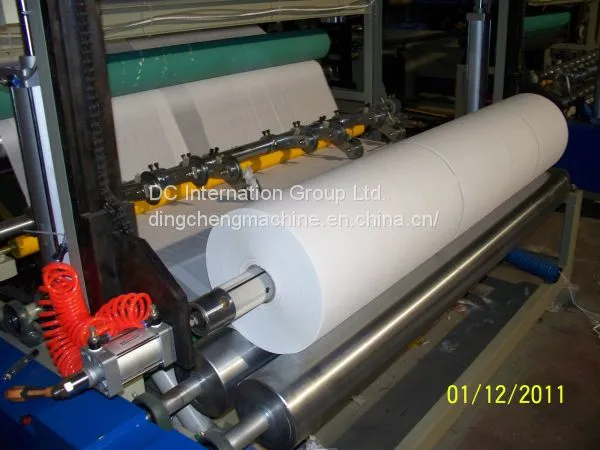 Jumbo Roll Slitting Rewinder Machine
