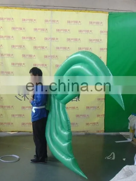 Customized New Style Green Inflatable Costume Butterfly Wing for Advertising photo-3