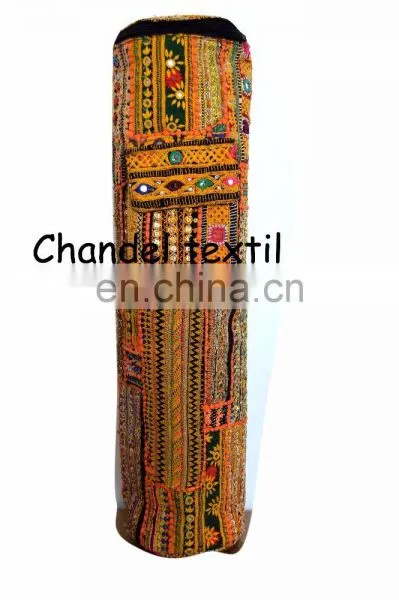 Yoga Mat Bag One of a Kind - Handmade With Antique Cross Body Purse Banjara Style Yoga Bag Yoga Met Bag Ethnic Hand Embroidered photo-5