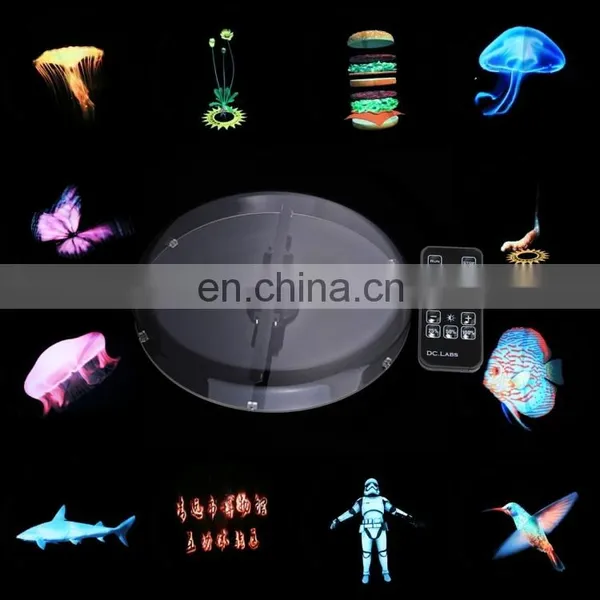 Stock! Photo Booth in China Custom 3d Logo Holographic Display Led Fan 3d Led Hologram Fan photo-6