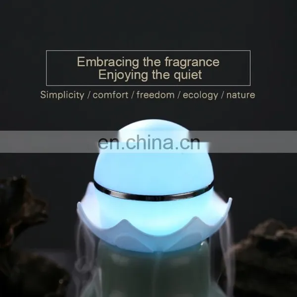 4W USB Charging Night Luminescent Pearl Ultrasonic Aromatherapy Humidifier With LED Colorful Light for Home / Office photo-6