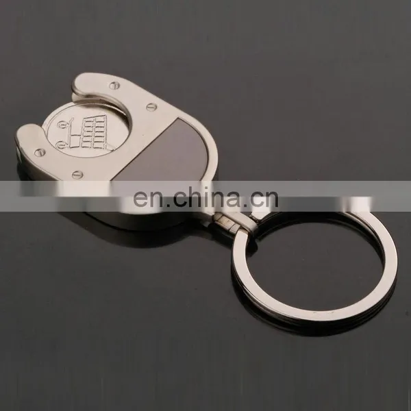 Promotional Stainless Steel Shopping Cart Dog Keychain photo-2