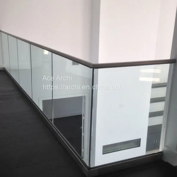 Aluminum Deck Railing / Glass Balustrade / U Channel Glass Railing for Balcony photo-2