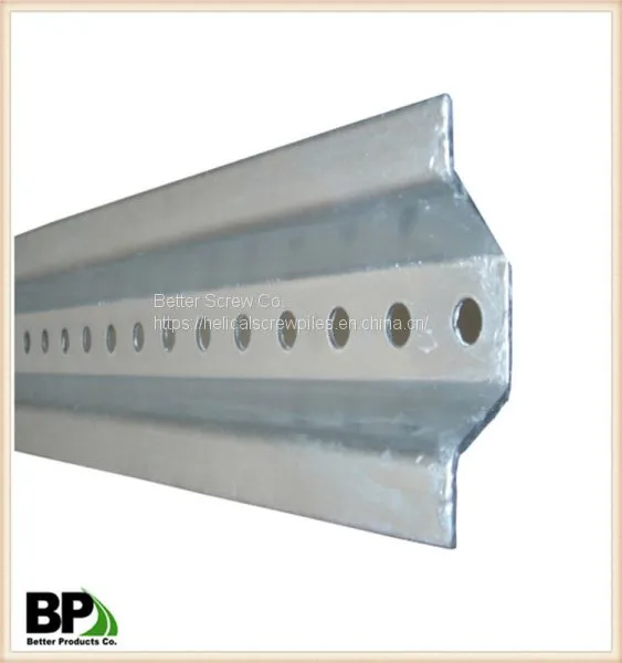Powder Coated U Channel Post Used in Vineyard photo-4
