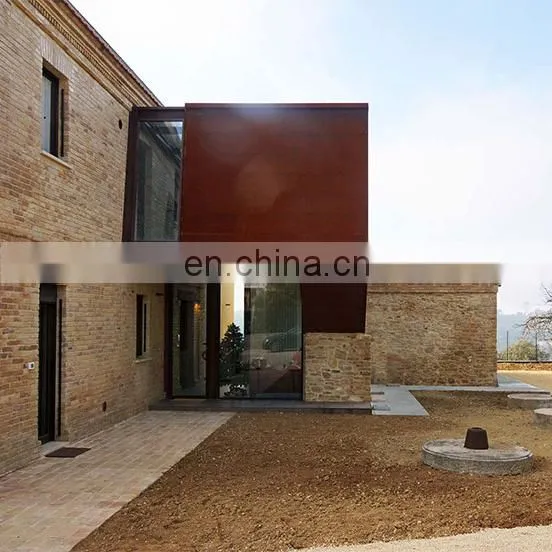 Corten Steel Wall Cladding Customized Metal Sheet photo-4