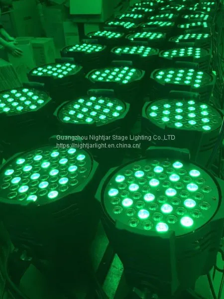 (NJ-L54) RGBW 54x3W Indoor Stage Effect LED Par Can Light photo-3