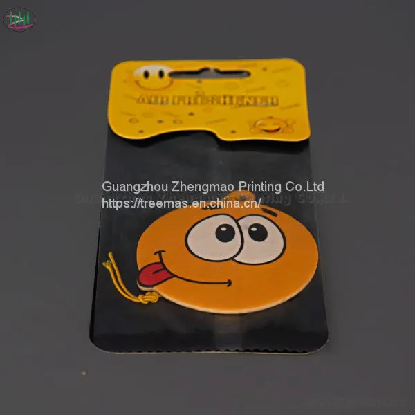Wholesale Beautiful and Colourful Custom Design Paper Car Air Freshener by Double-sided Printing With Fragrance photo-2
