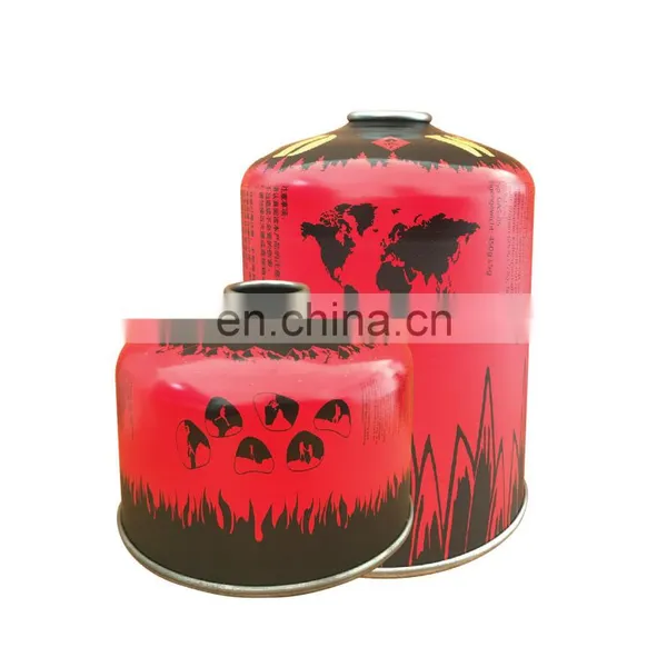 China Screw Valve Butane Gas Cartridge 450g and Tin Aerosol Can 450g photo-5