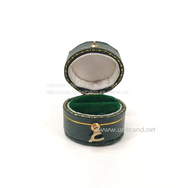 Ring Box Jewelry Pendulum Props Vintage Jewelry Box Wedding Mini Ring Box Can Be Customized Logo photo-3