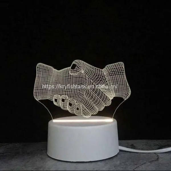 Hot Sale Creative LED Night Light 3D Illusion LED Light photo-4