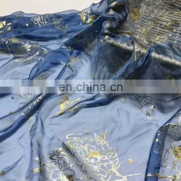 Wholesale 30D Thin Wedding Decoration Chiffon Bronzed Fabric photo-4