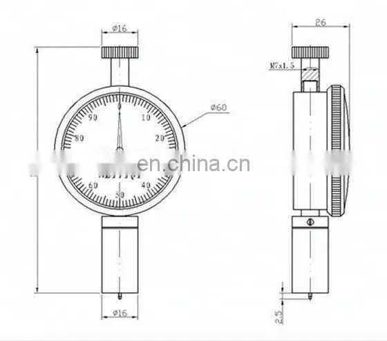 LX-A-1 Single Needle Shore A Sclerometer photo-4