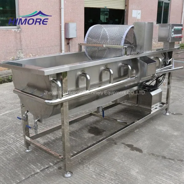 Automatic SUS304 Air Bubble Ozone Leafy Vegetable Washer Fruit Cleaner photo-4