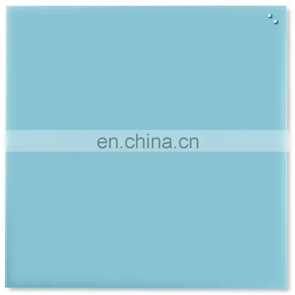 Frameless Magnetic Tempered Glass White Board for Office Meeting Room photo-6