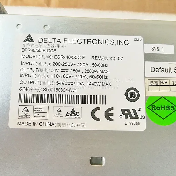 Original 48V 50A Delta Rectifier Module ESR-48/50C F photo-2