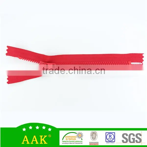 3# Auto Lock Zipper Close End Plastic Zipper Hanging Paint photo-2