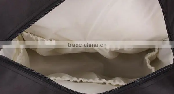 Yellow Microfiber New Design Baby Bags With Changing Mat photo-6