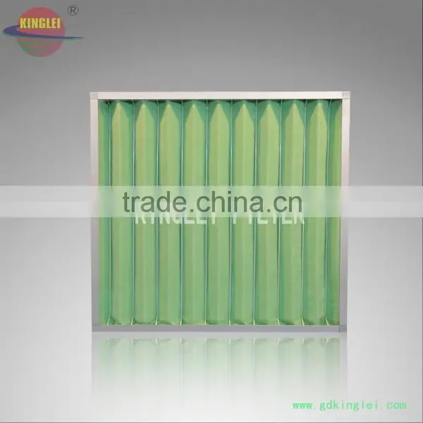 Air Ventilation System Clean Room Panels Air Handling Unit Replacement Dust Pleated Panel Filter