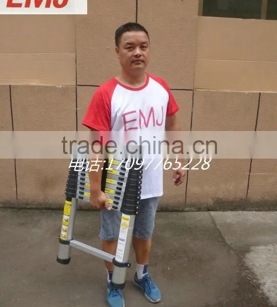 Telescopic Ladder 3.8m (EN131/SGS,CE/EN131)(We Also Have 3.8m,3.2m,2.9m,2.6m,2.0m) photo-2