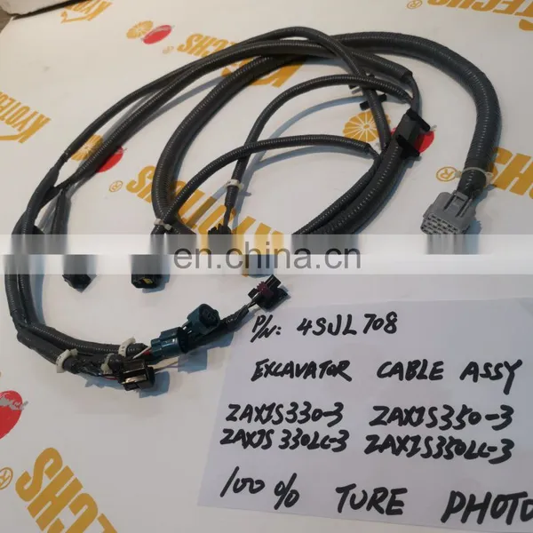 Kyotechs 4SJL708 ZAXIS330-3 ZAXIS350-3 ZAXIS330LC-3 ZAXIS350LC-3 CABLE ASSY photo-3