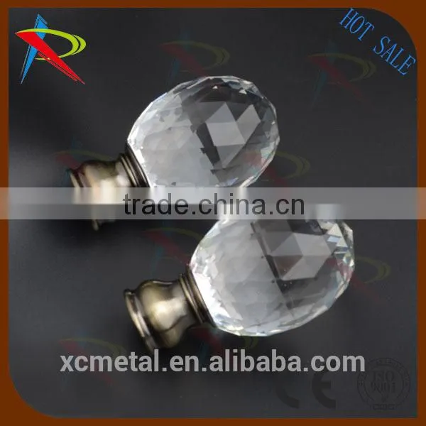 Sweet Transparent Curtain Rod Finial - Dreams Crystal Pack of 2 in 2016 photo-2