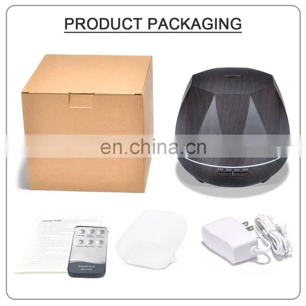 Home Scent Machine Aromatic Diffuser 500ml Air Ultrasonic Humidifier photo-5