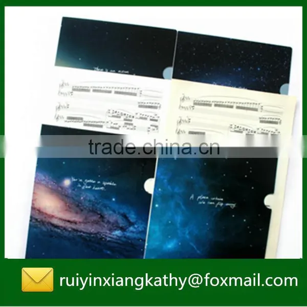 School Stationery Recycled PP Constellation Design L Shape Folder photo-5