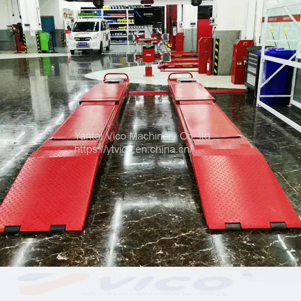 ON GROUND INSTALL ULTRA THIN SCISSOR LIFT #V-JSDM-A-8140 photo-5